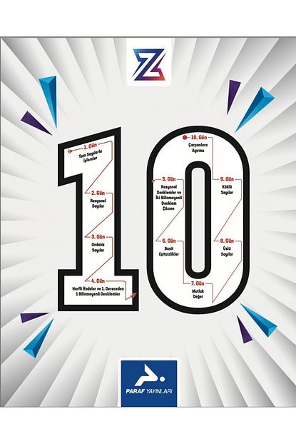 10 Günde Matematik Temel Atma Garanti - Bıyıklımatematik - PARAF Z TAKIMI