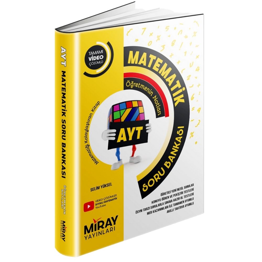 2'li AYT Seti 2025 Bıyıklı Matematik 80 Günde AYT Video Ders Notu Ve Miray AYT Soru Bankası 2'li AYT Seti 2025 Bıyıklı Matematik 80 Günde AYT Video Ders Notu Ve Miray AYT Soru Bankası