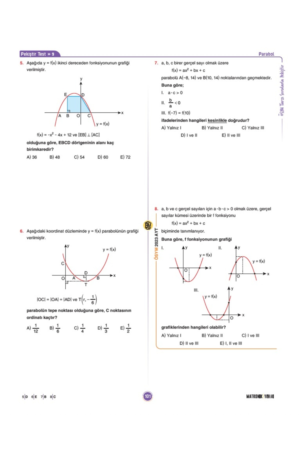 2 li AYT Seti -80 Günde AYT Matematik Video - GPT AYT Matematik Soru Bankası-Bıyıklı Matematik