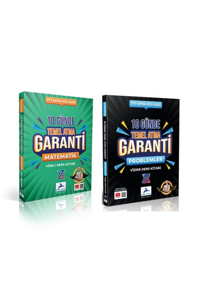 2Lİ TEMEL ATMA GARANTİ 10 GÜNDE PROBLEMLER MATEMATİK