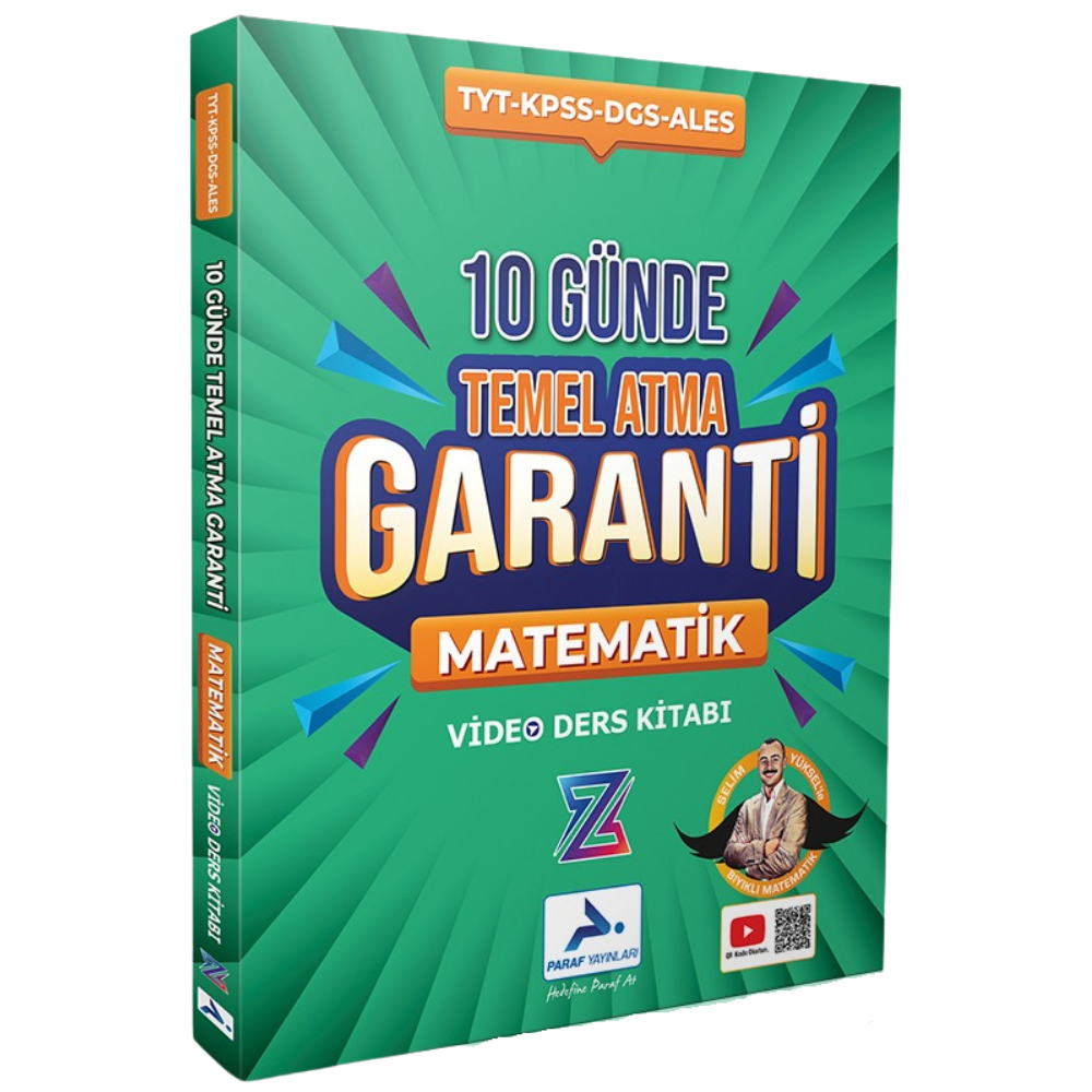 2li Garanti TYT Seti - 10 Günde Matematik Temel Atma Garanti-55 Günde Tyt Matematik Video Ders Notu