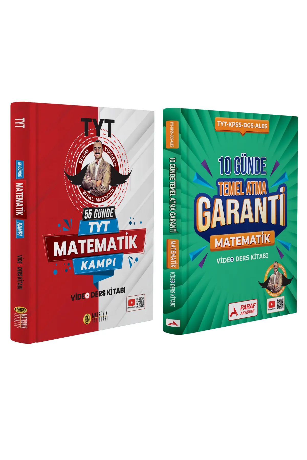 2li Garanti TYT Seti - 10 Günde Matematik Temel Atma Garanti-55 Günde Tyt Matematik Video Ders Notu