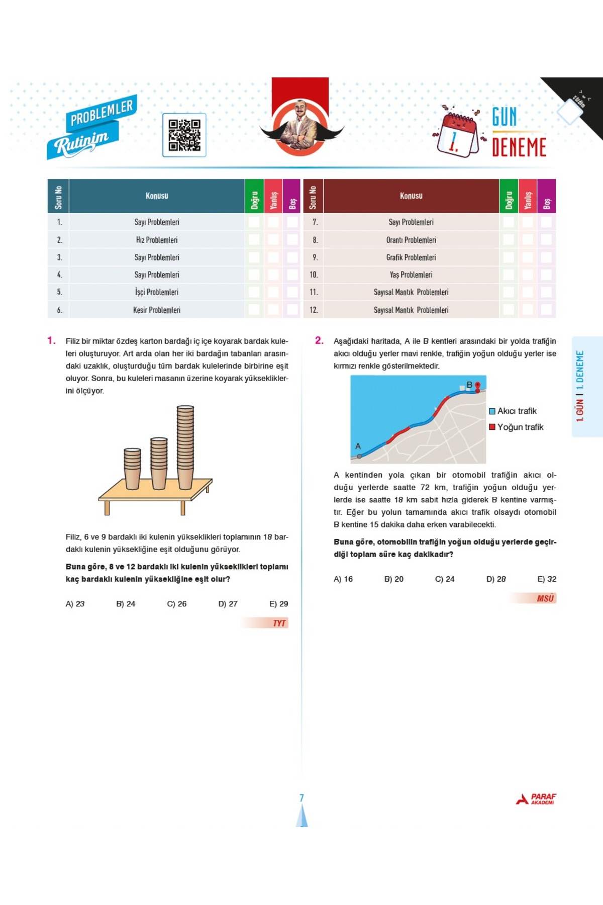 BIYIKLI MATEMATİK 40 GÜN PROBLEMLER RUTİNİM 40 GÜN DENEME BIYIKLI MATEMATİK 40 GÜN PROBLEMLER RUTİNİM 40 GÜN DENEME