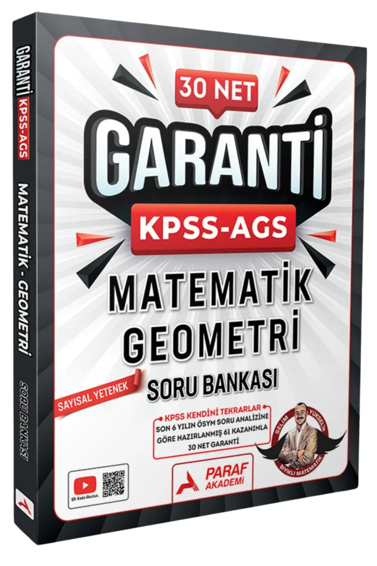 KPSS-AGS-DGS-ALES Matematik Seti – Paraf 30 Net Soru Bankası + Bıyıklı 50 Günde Video Ders Notları