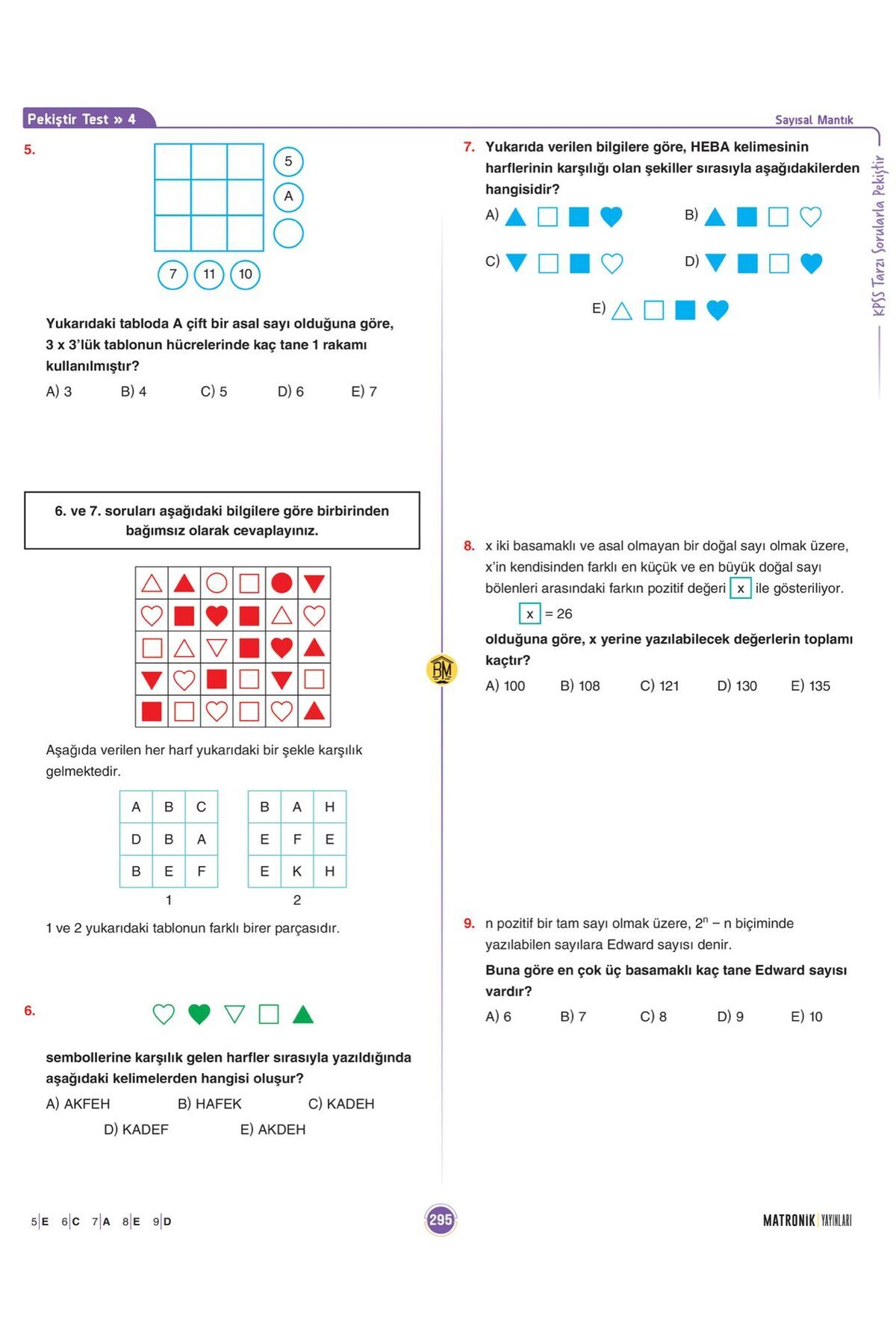 KPSS GPT Matematik Soru Bankası - Bıyıklı Matematik- AGS DGS ALES Sınavları için uygun