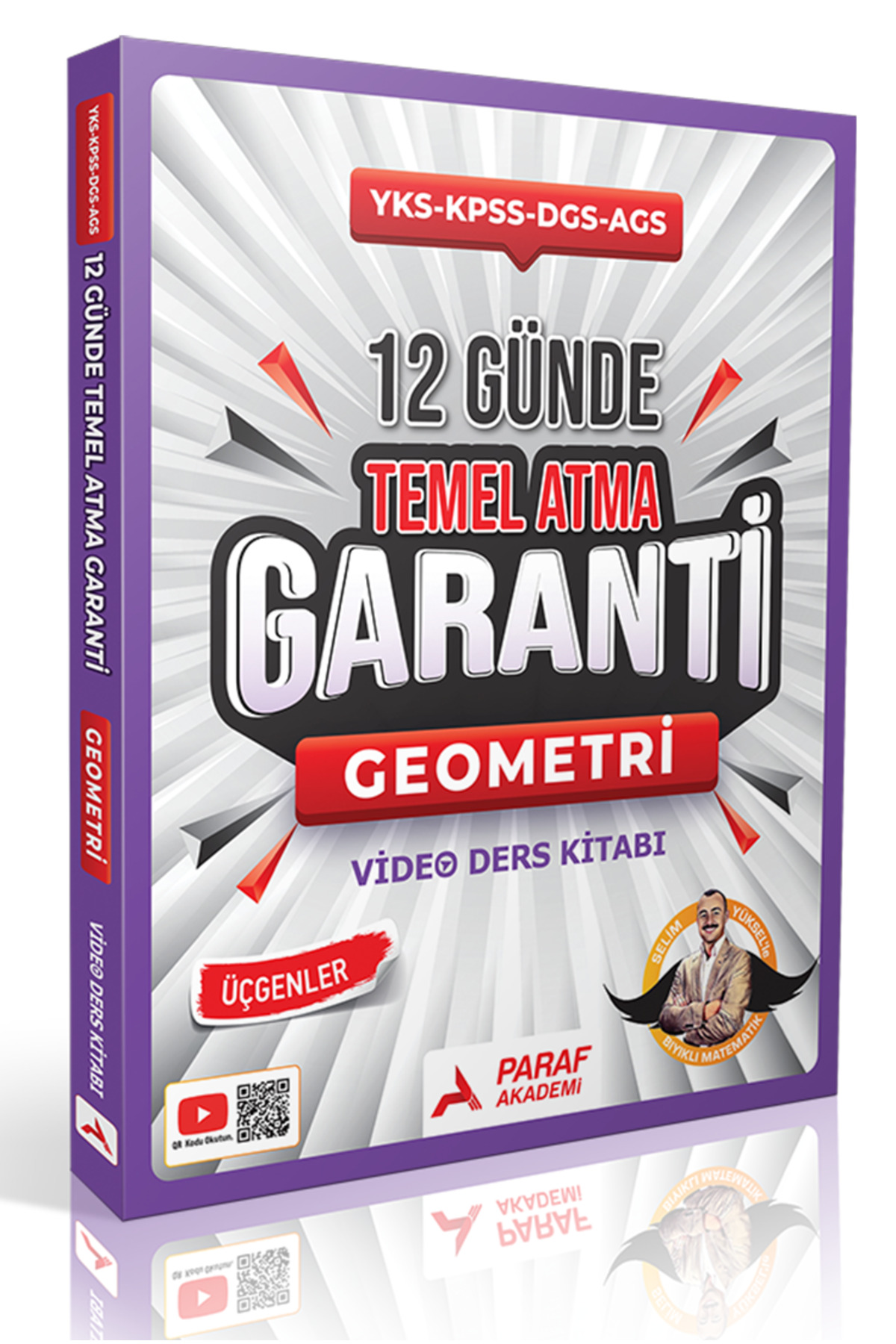 Paraf Akademi Yayınları – YKS-KPSS-DGS-AGS 12 Günde Temel Atma Garanti Geometri Video Ders Kitabı Paraf Akademi Yayınları – YKS-KPSS-DGS-AGS 12 Günde Temel Atma Garanti Geometri Video Ders Kitabı