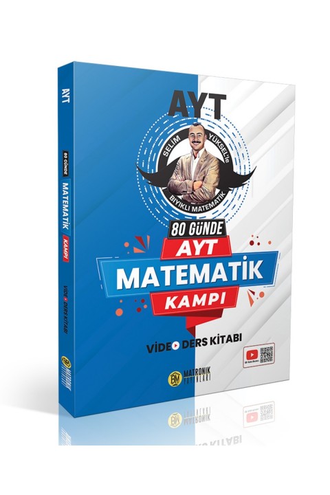 2 li AYT Seti -80 Günde AYT Matematik Video - GPT AYT Matematik Soru Bankası-Bıyıklı Matematik