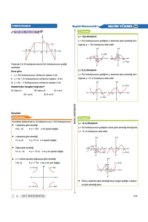 2 li AYT Seti -80 Günde AYT Matematik Video - GPT AYT Matematik Soru Bankası-Bıyıklı Matematik