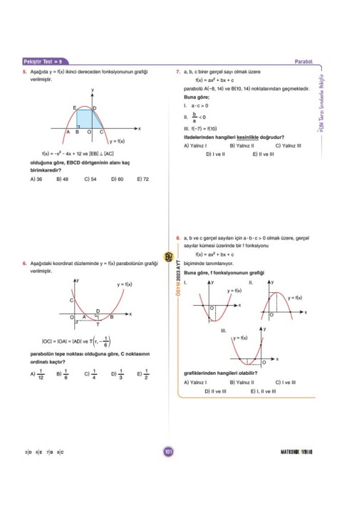 2 li AYT Seti -80 Günde AYT Matematik Video - GPT AYT Matematik Soru Bankası-Bıyıklı Matematik