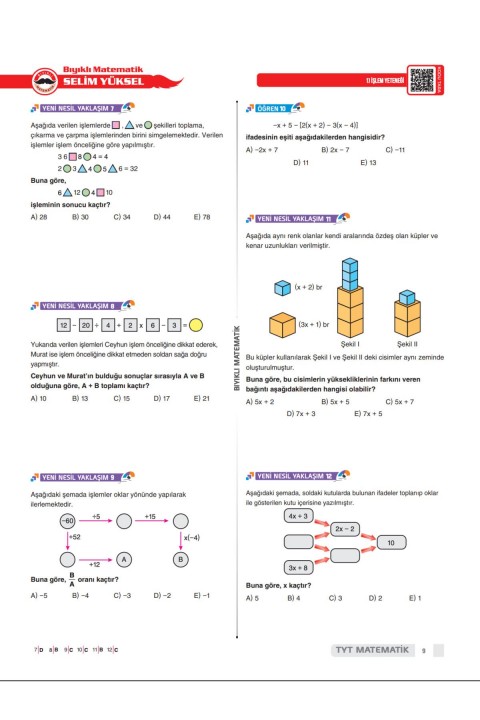 2 li TYT Seti -55 Günde Tyt Matematik Video - GPT TYT Matematik Soru Bankası-Bıyıklı Matematik 2 li TYT Seti -55 Günde Tyt Matematik Video - GPT TYT Matematik Soru Bankası-Bıyıklı Matematik