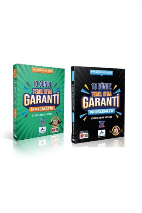 2Lİ TEMEL ATMA GARANTİ 10 GÜNDE PROBLEMLER MATEMATİK