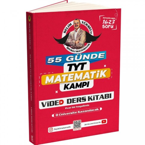 3 Lü Video Set Bıyıklı Matematik 55 Günde Tyt Matematik- 80 Günde AYT Matematik - 58 Günde TYT AYT Geometri Ders Notları 3 Lü Video Set Bıyıklı Matematik 55 Günde Tyt Matematik- 80 Günde AYT Matematik - 58 Günde TYT AYT Geometri Ders Notları