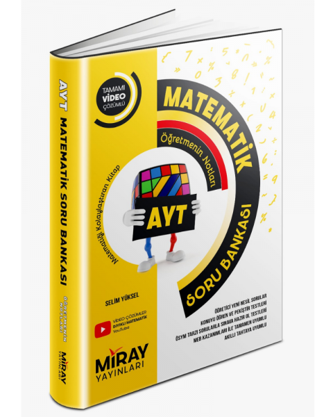 4 Eko Bıyıklı Matematik 55 Günde TYT Vid Kitabı-AYT Matematik Vid Ders Eko - Miray Tyt Ayt Matematik Soru Bank