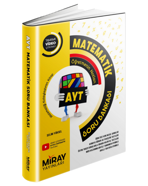 Eko 2 AYT Set Bıyıklı Matematik Ayt Video Ders Notu Eko Kitap Ve Miray Ayt Soru Bankası