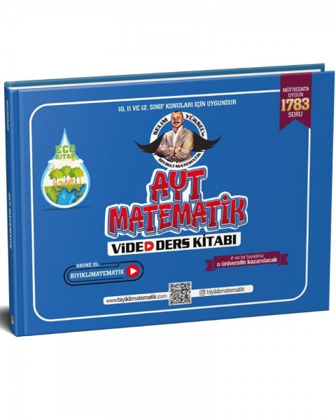Eko1 Selim Yüksel İle Ayt Matematik Video Ders Notları Eko Kitap Bıyıklı Matematik