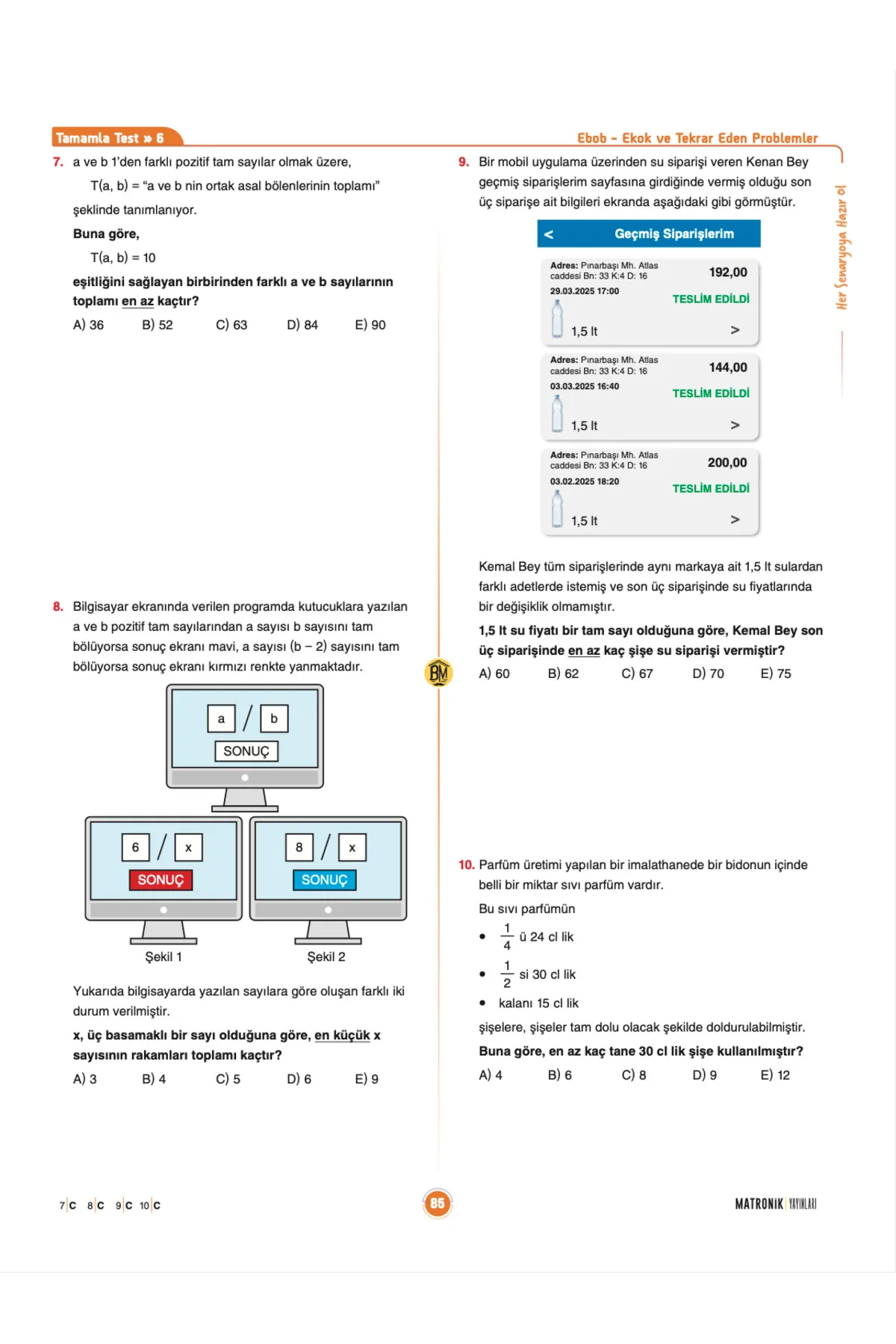 GPT TYT Matematik Soru Bankası - Bıyıklı Matematik - Matronik