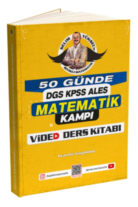KPSS-AGS-DGS-ALES Matematik Seti – Paraf 30 Net Soru Bankası + Bıyıklı 50 Günde Video Ders Notları