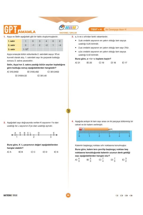 KPSS GPT Matematik Soru Bankası - Bıyıklı Matematik- AGS DGS ALES Sınavları için uygun