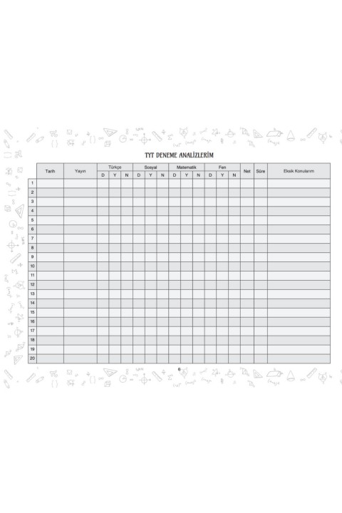 Öğrenci Planlama Defteri Planla-kazan