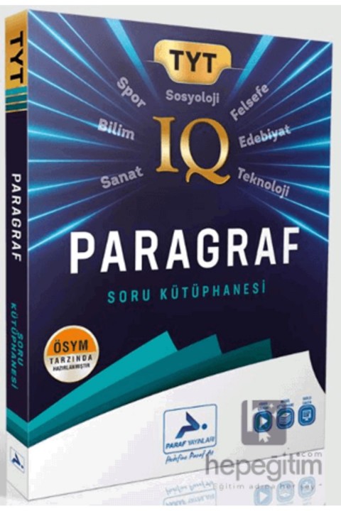 TYT IQ Paragraf Soru Kütüphanesi